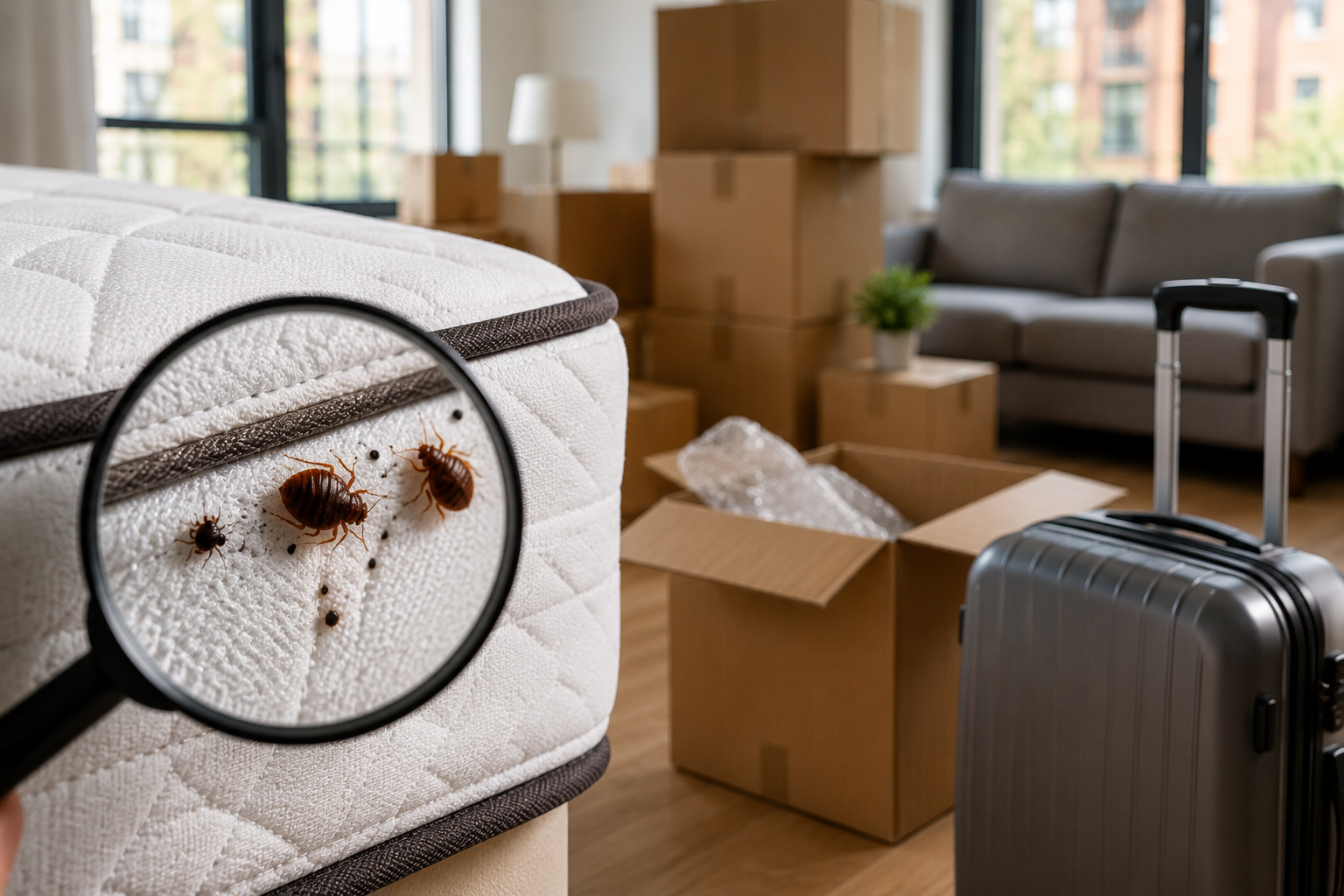 Can Moving Into a New Forest Hills Apartment Bring Bed Bugs With You?
